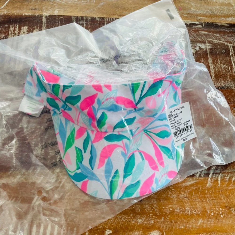 NWT Lilly Pulitzer It’s a Match visor